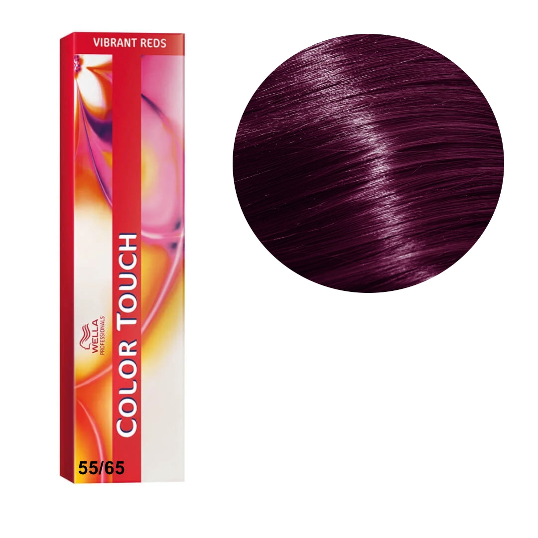 a tube of hair color in a purple box