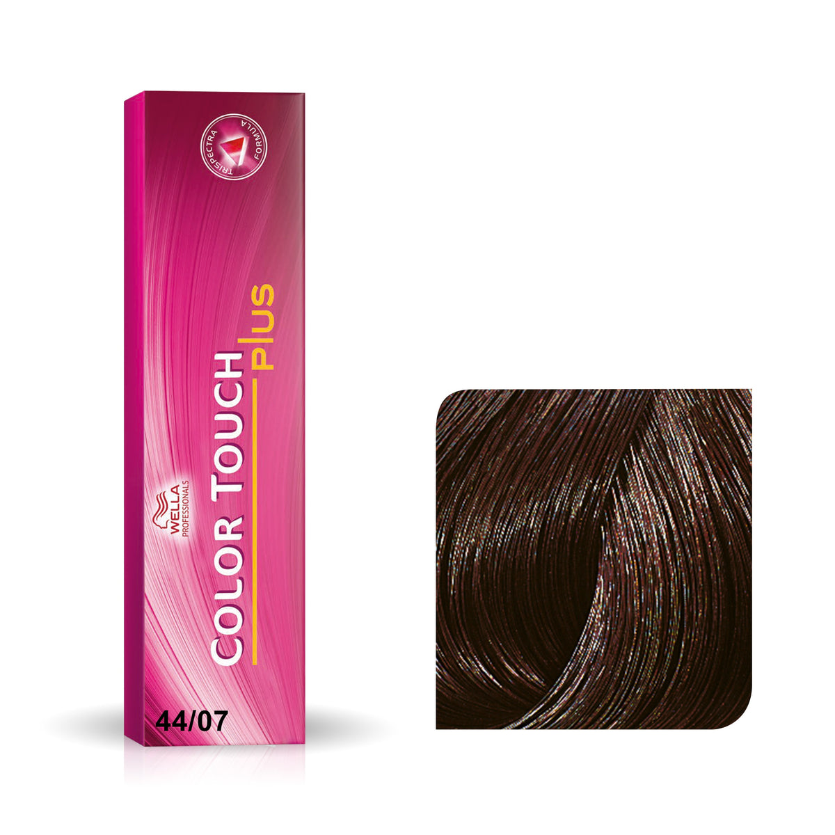 a box of hair color with a white background