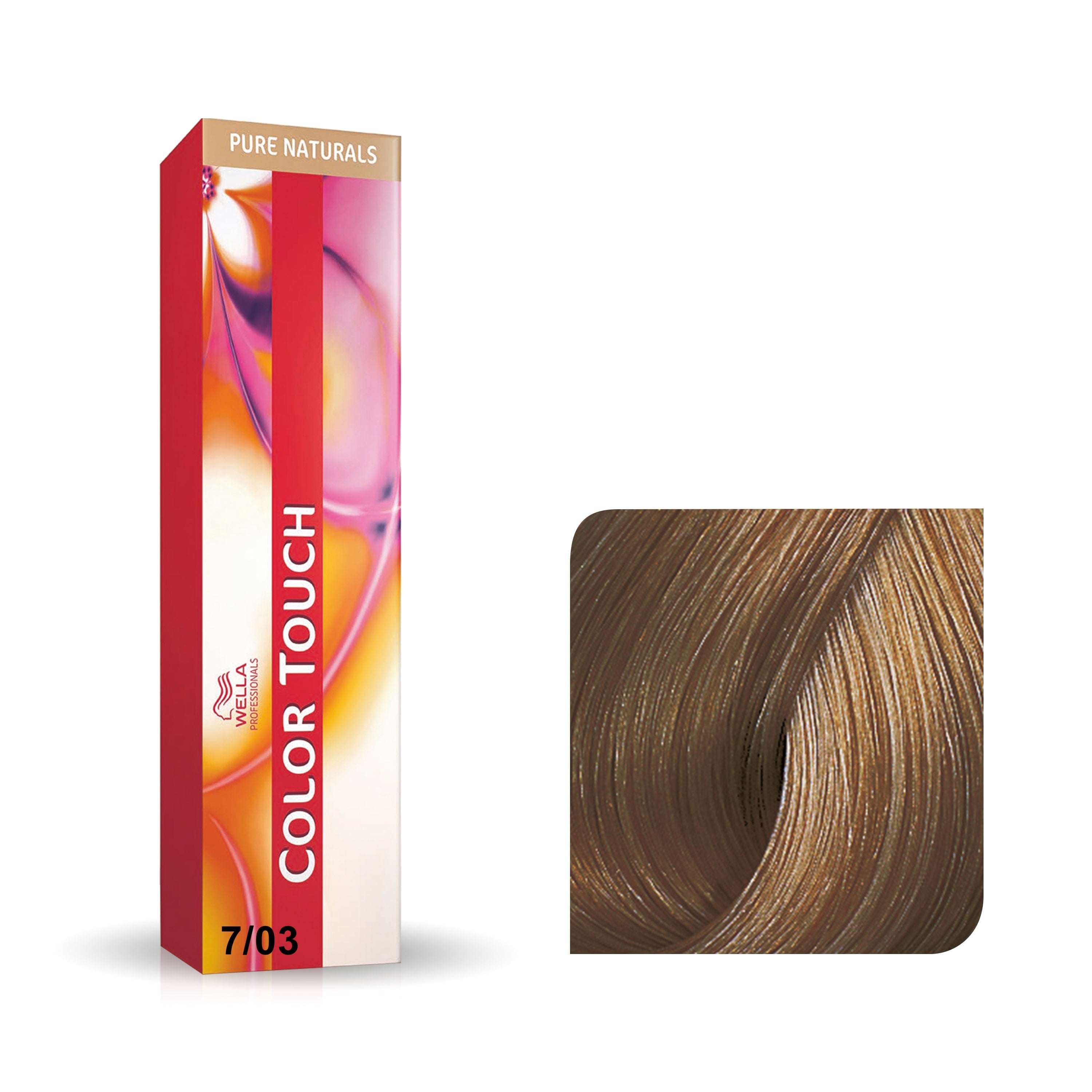 a box of hair color on a white background