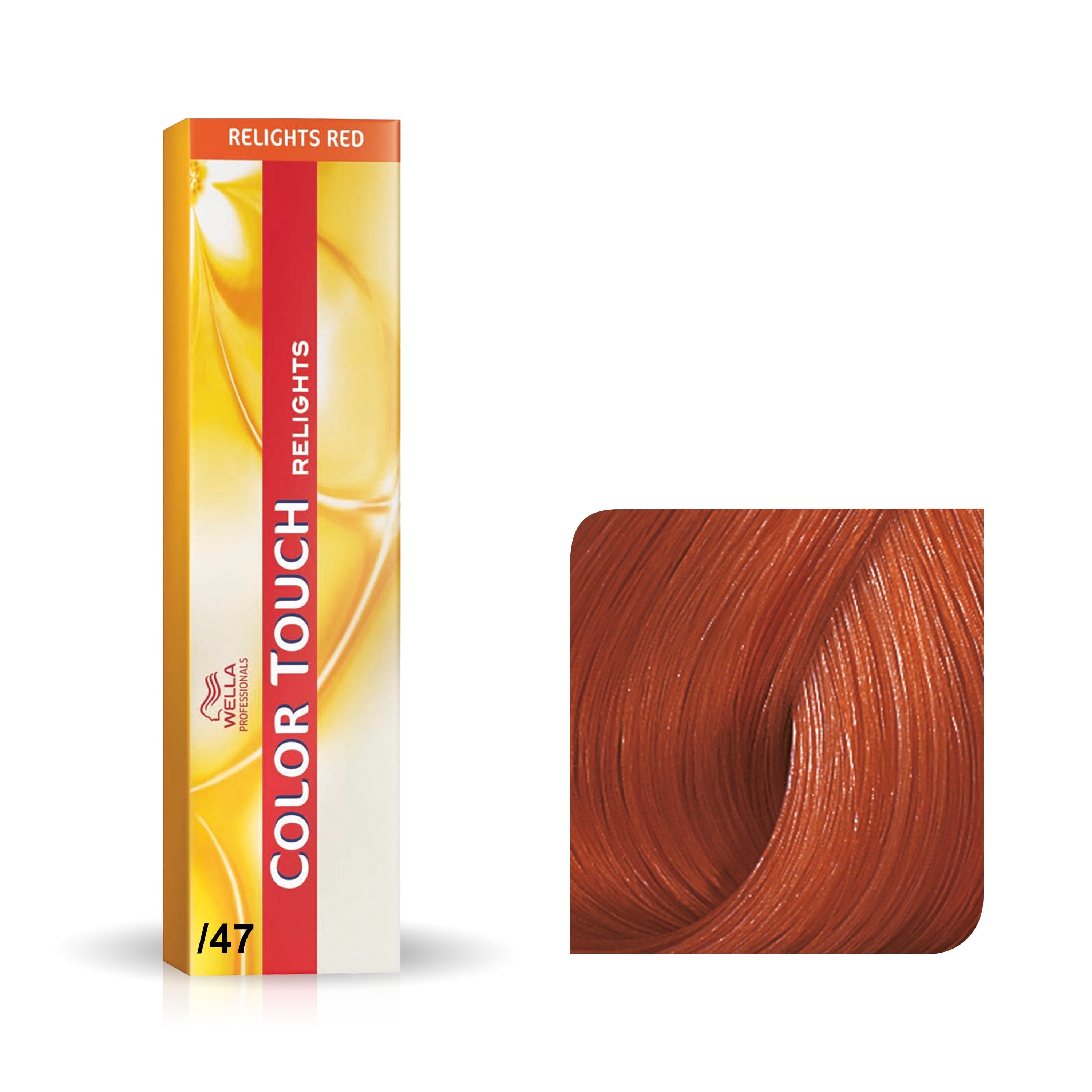 a tube of hair color next to a box