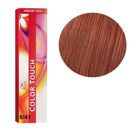 a box of hair color with a brown background
