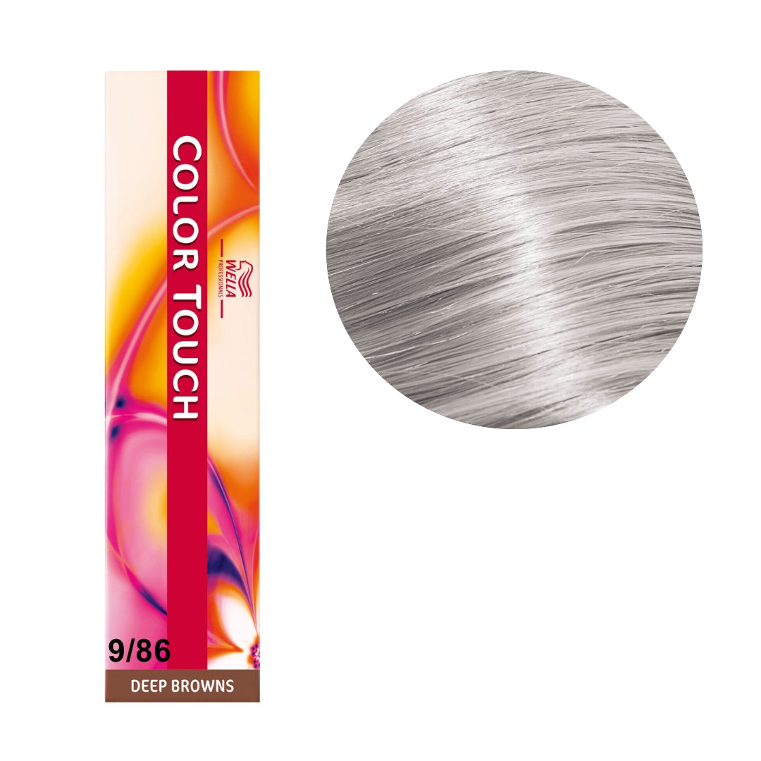 a box of color touch silver hair dye