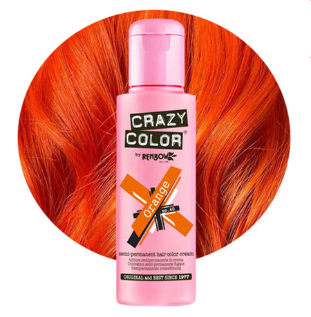 a bottle of crazy color hair dye