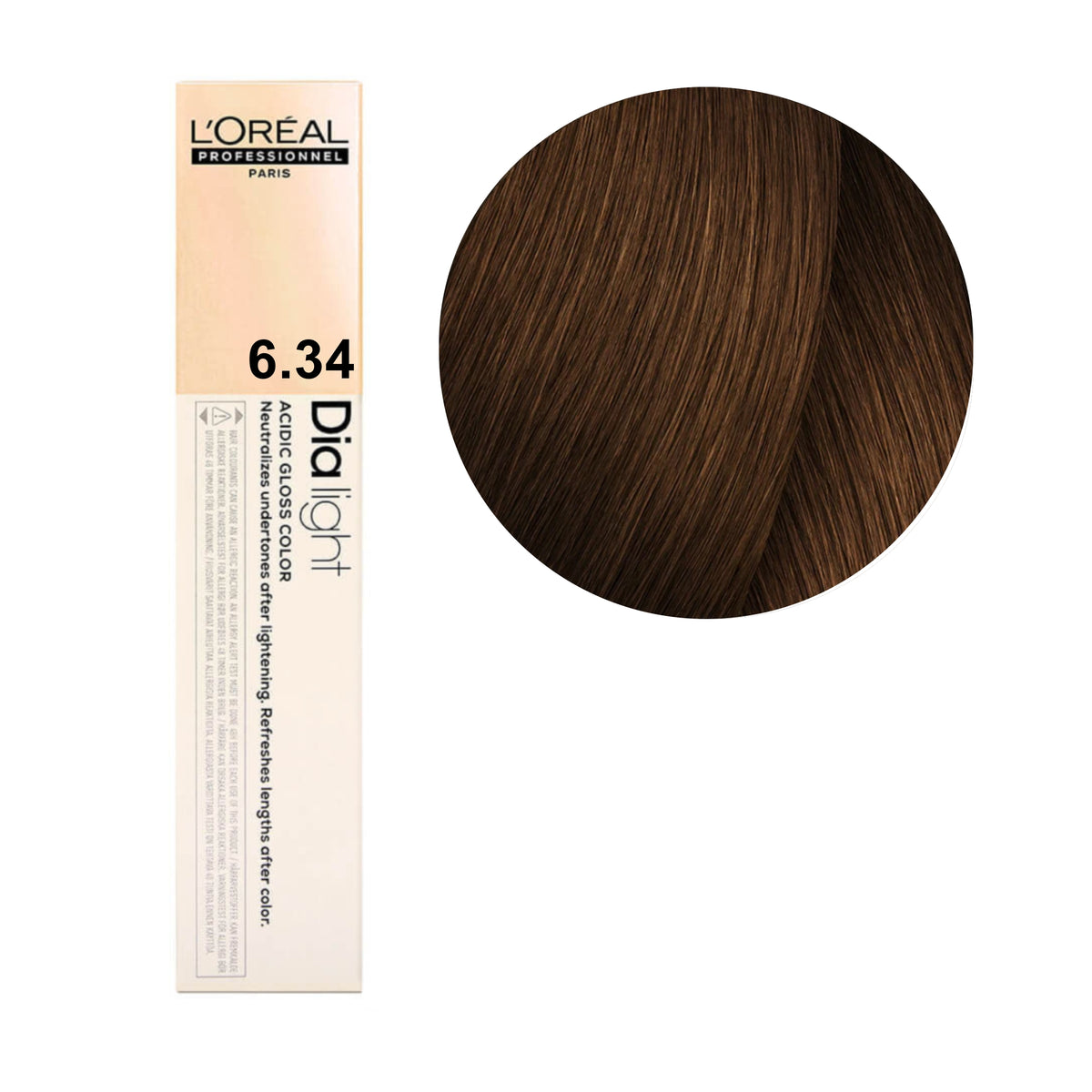 loreal hair color 6 34 dark brown
