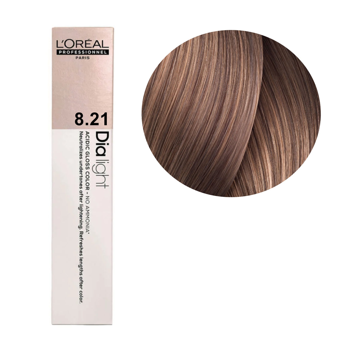 a box of lorel hair color in light brown