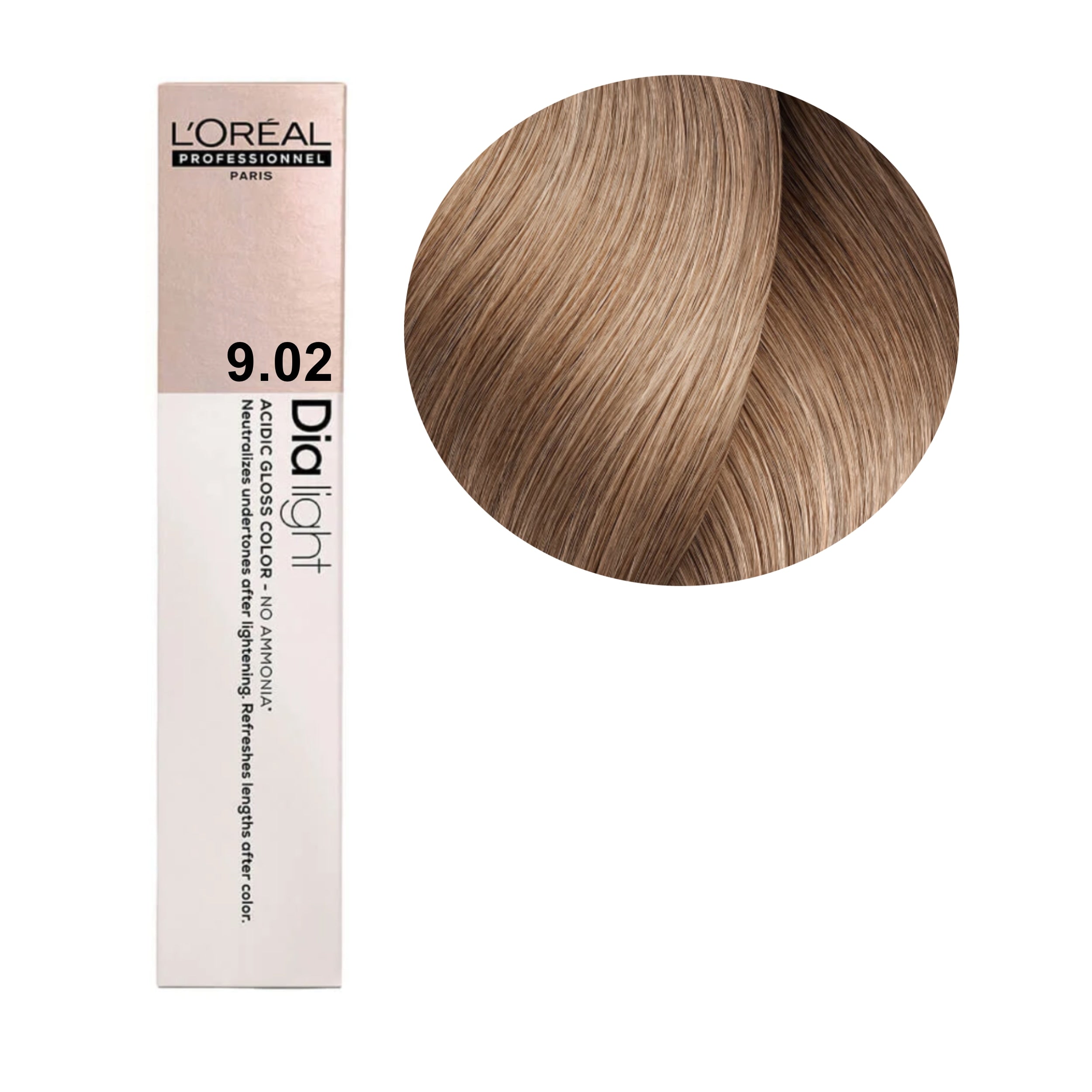 a box of lorel hair color in light blonde