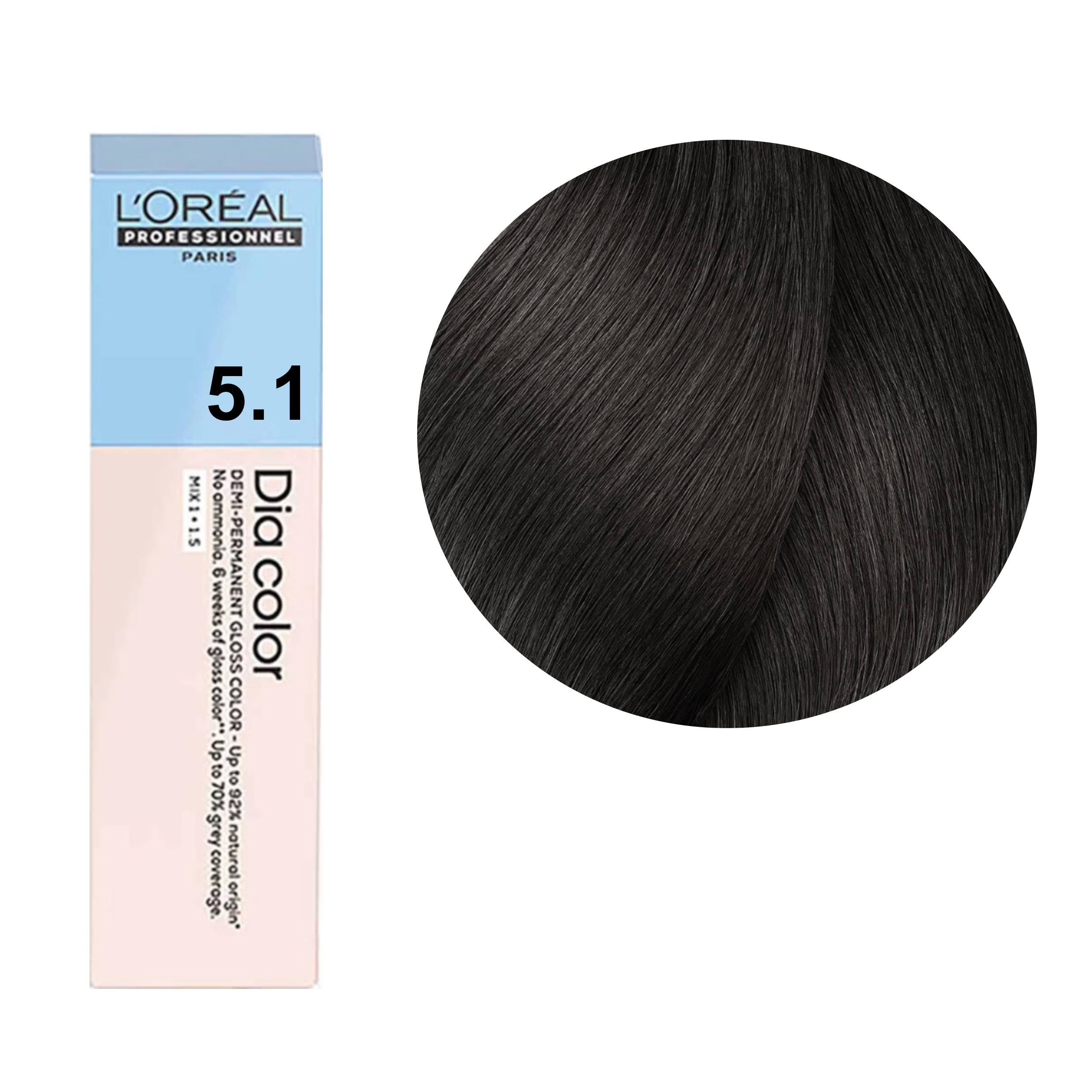 a tube of hair color with a white background