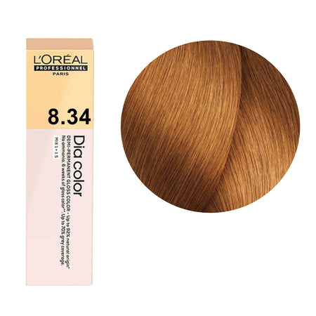 a tube of hair color with a brown base