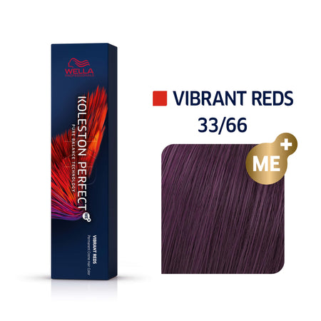 Wella Koleston Vibrant  Reds 33/66 Hair Colour (60ml) - beautyhair.co.ukHair Colour