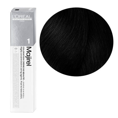 a box of lorel hair color on a white background