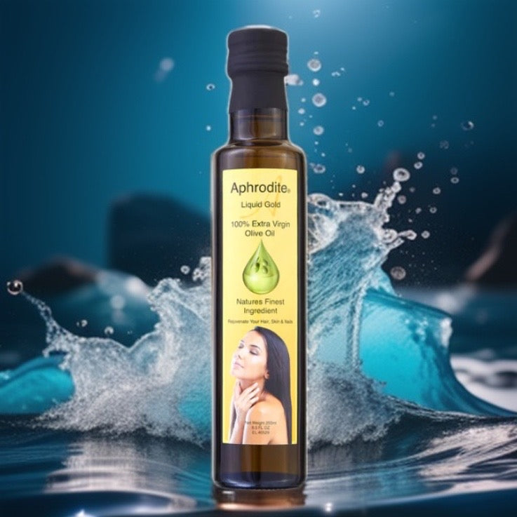 Olive oil for hair and skin