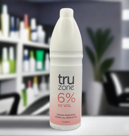 Truzone Cream Peroxide 1000ml: Rich, Creamy Formula for Professional Hair Colouring - beautyhair.co.ukPeroxide
