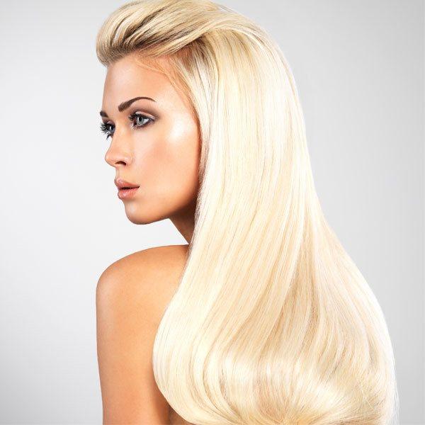 22" Super Blonde 60 Euro Hair Weave Extensions - 100% Remy Human Hair - beautyhair.co.ukHair Extensions
