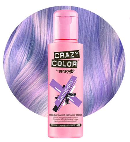 Crazy Color Semi Permanent Hair Colour Cream 100ml - beautyhair.co.uk Hair Colour