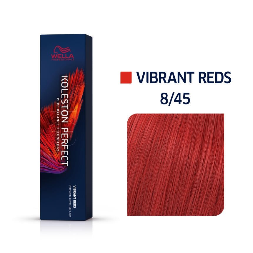 Wella Koleston Vibrant  Reds 8/45 Hair Colour (60ml) - beautyhair.co.ukHair Colour