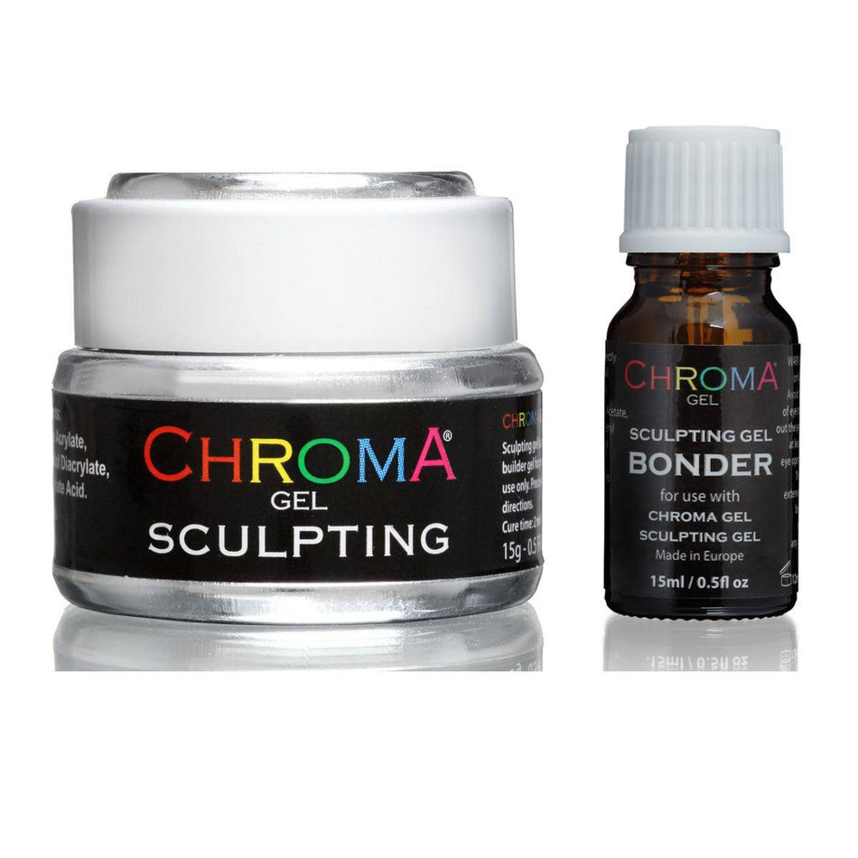Chroma Gel | Sculpting Nail Gel | UV & LED & Bonder Set - Beauty Hair Products LtdChroma Gel