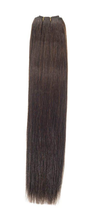Euro Hair Weave Extensions 18 Inch Brownest Brown (2) - 100% Remy Human Hair - beautyhair.co.ukHair Extensions