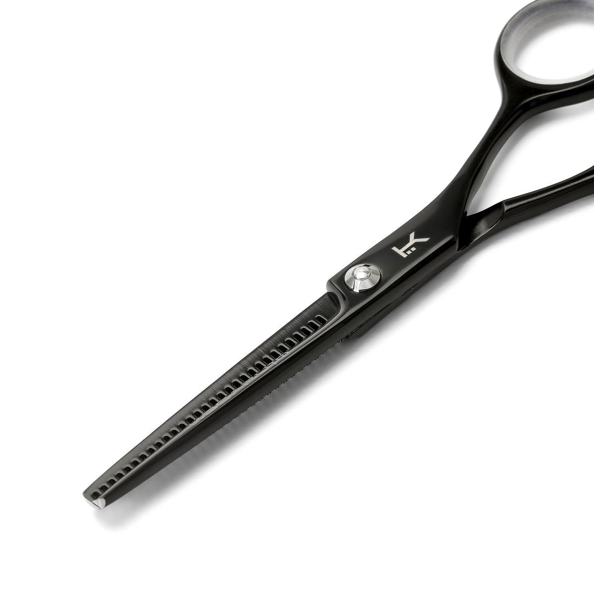 Kobaruto Black Hair Thinning Scissors 5.5 inch 30 Teeth - Beauty Hair Products Ltd