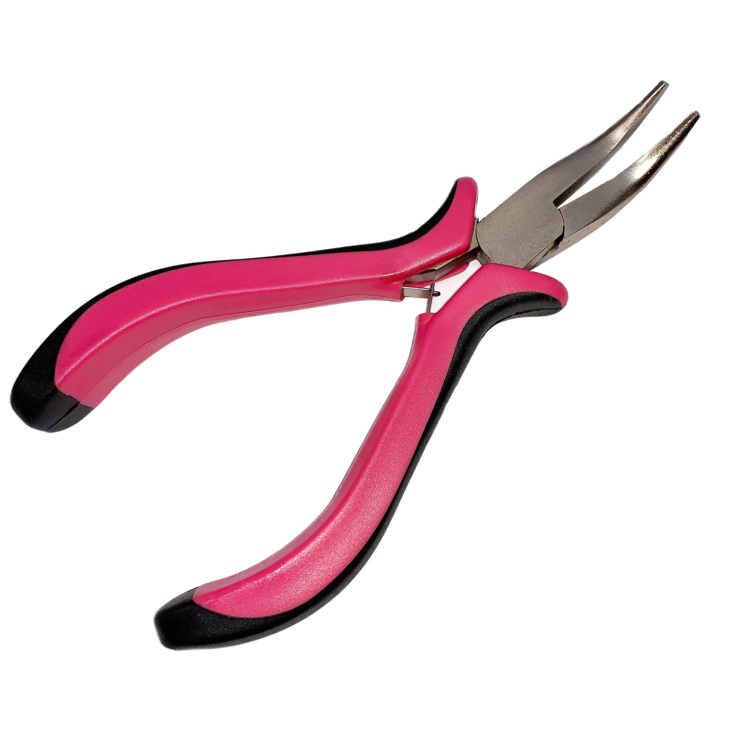 Micro Ring Pliers Precision Tools for Effortless Application Removal of Micro Ring Hair Extensions Micro Ring Pliers Curved