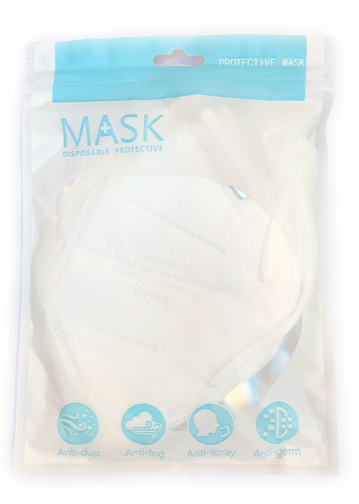 Professional Face Mask for Stylist/Barber N95 KN95 PM2.5 Pack of 10 - Beauty Hair Products Ltd