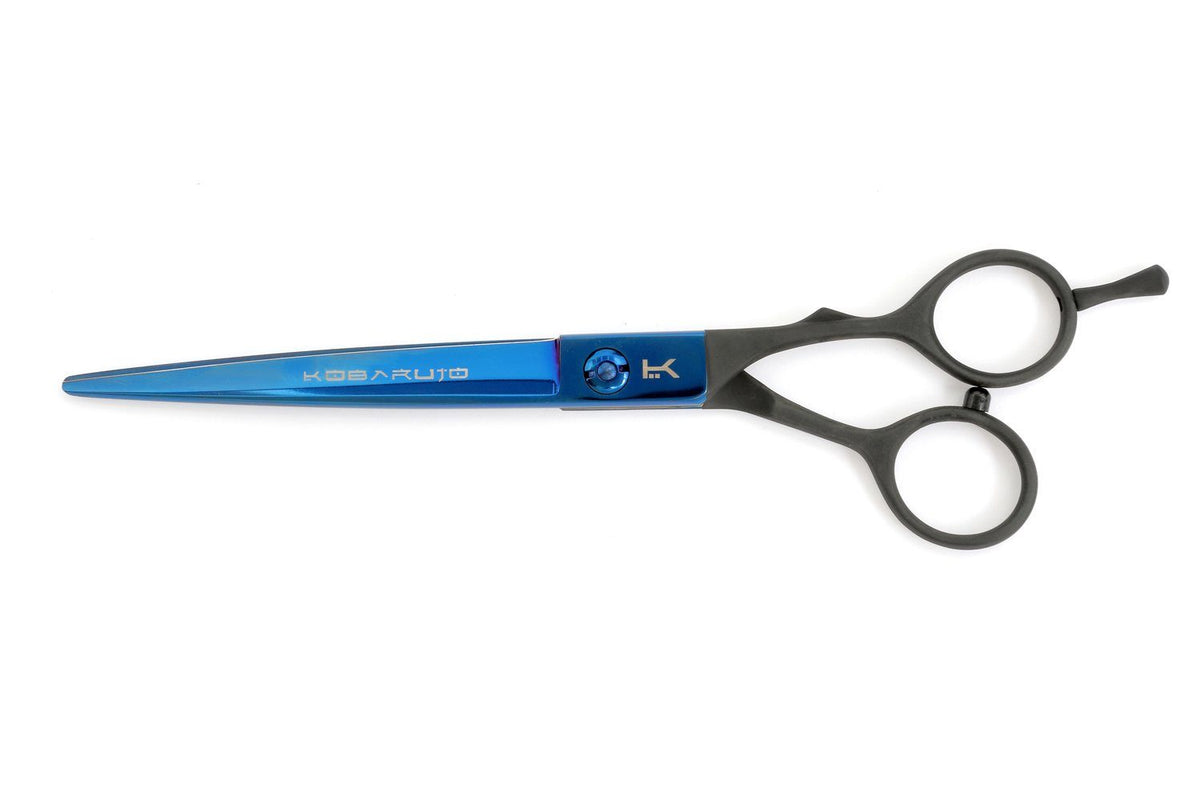 Professional Hair Shears Blue Cobalt Scissors 7 inch - Beauty Hair Products Ltd