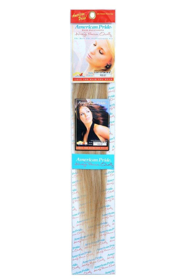 Single Weft Clip in Hair 18" Blondest Bronze / Blonde (22-27) - beautyhair.co.ukHair Extensions