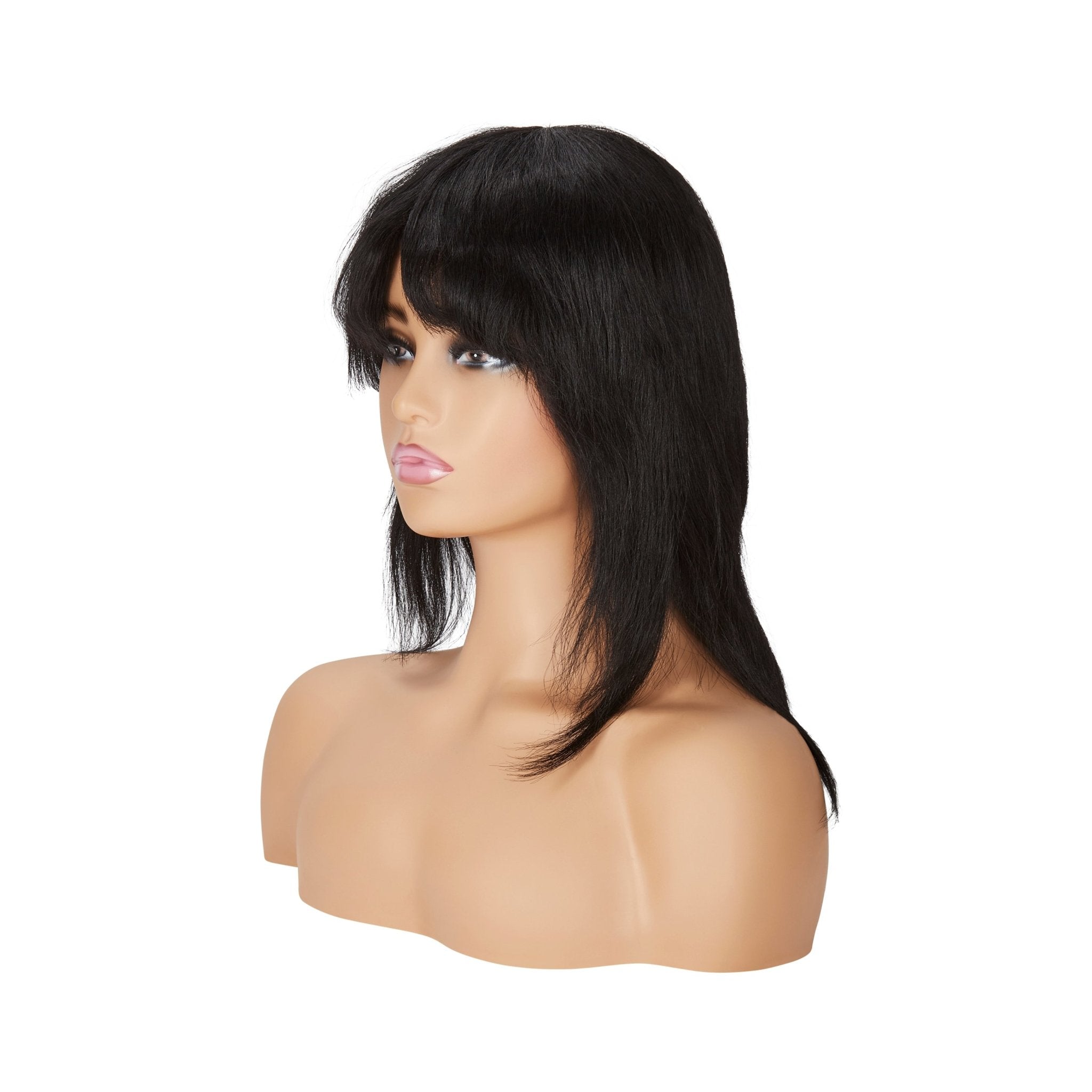 Wet n Wavy Lace Human Hair Wig Natural Black - Beauty Hair Products LtdApparel & Accessories