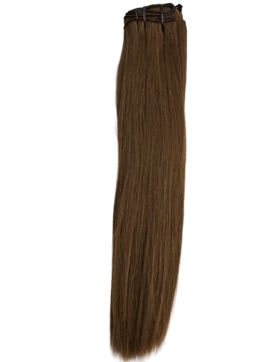 Clip in natural hair