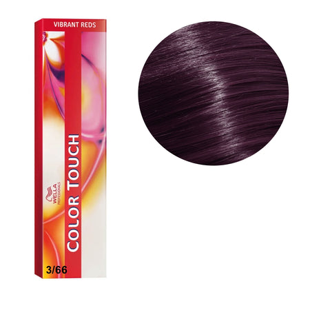a box of purple hair dye with a white background