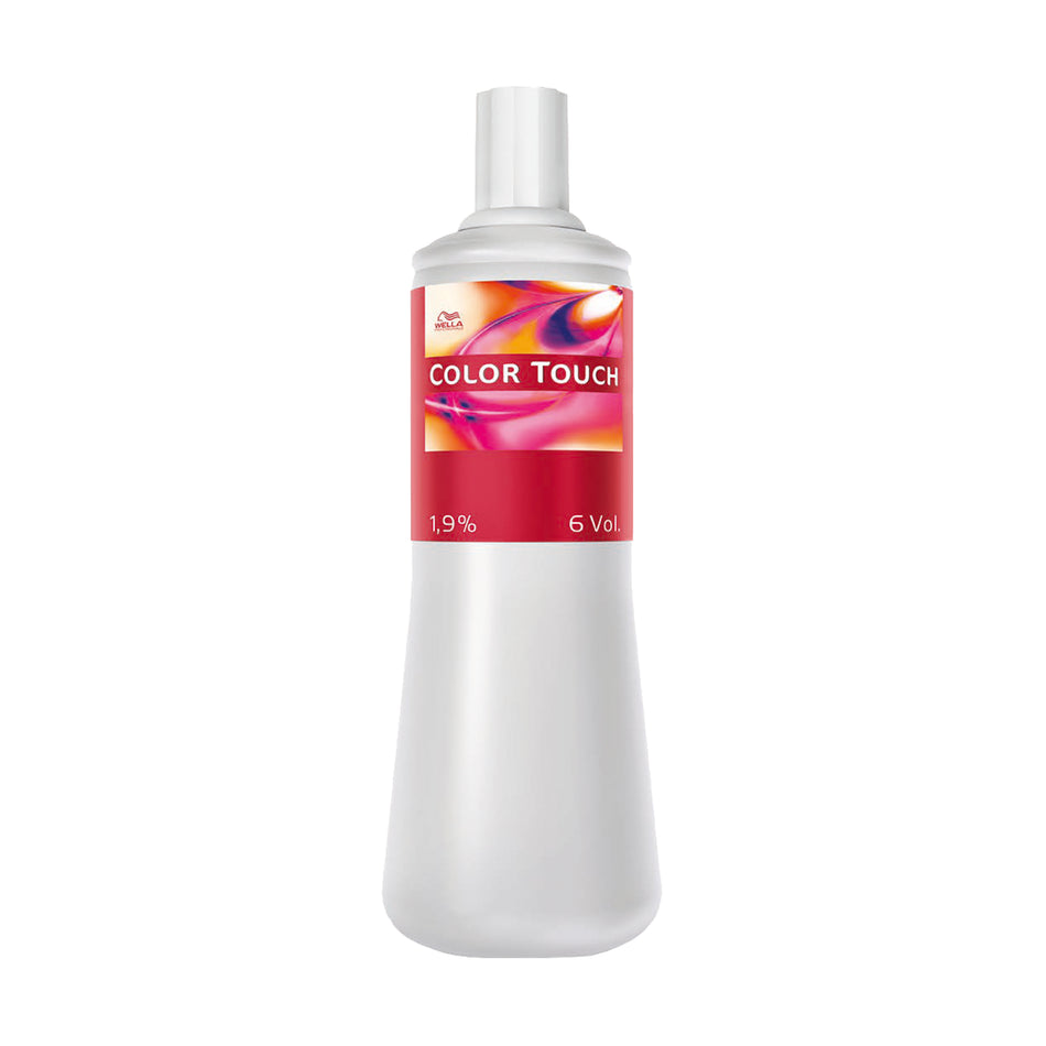 a bottle of color touch on a white background