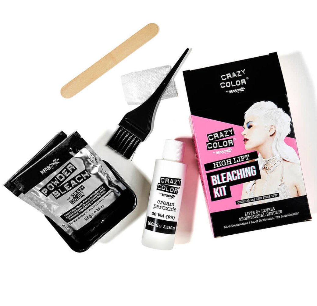 Crazy Colour High Lift Bleaching Kit - Achieve 6+ Levels of Lift! - beautyhair.co.ukHair Bleaching