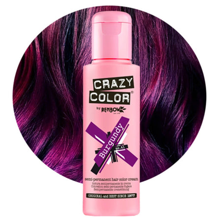 a bottle of crazy color hair dye