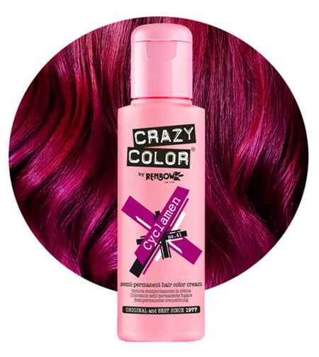 Crazy Color Semi Permanent Hair Colour Cream 100ml - beautyhair.co.ukHair Colour