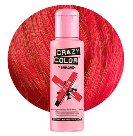 a bottle of crazy color hair dye