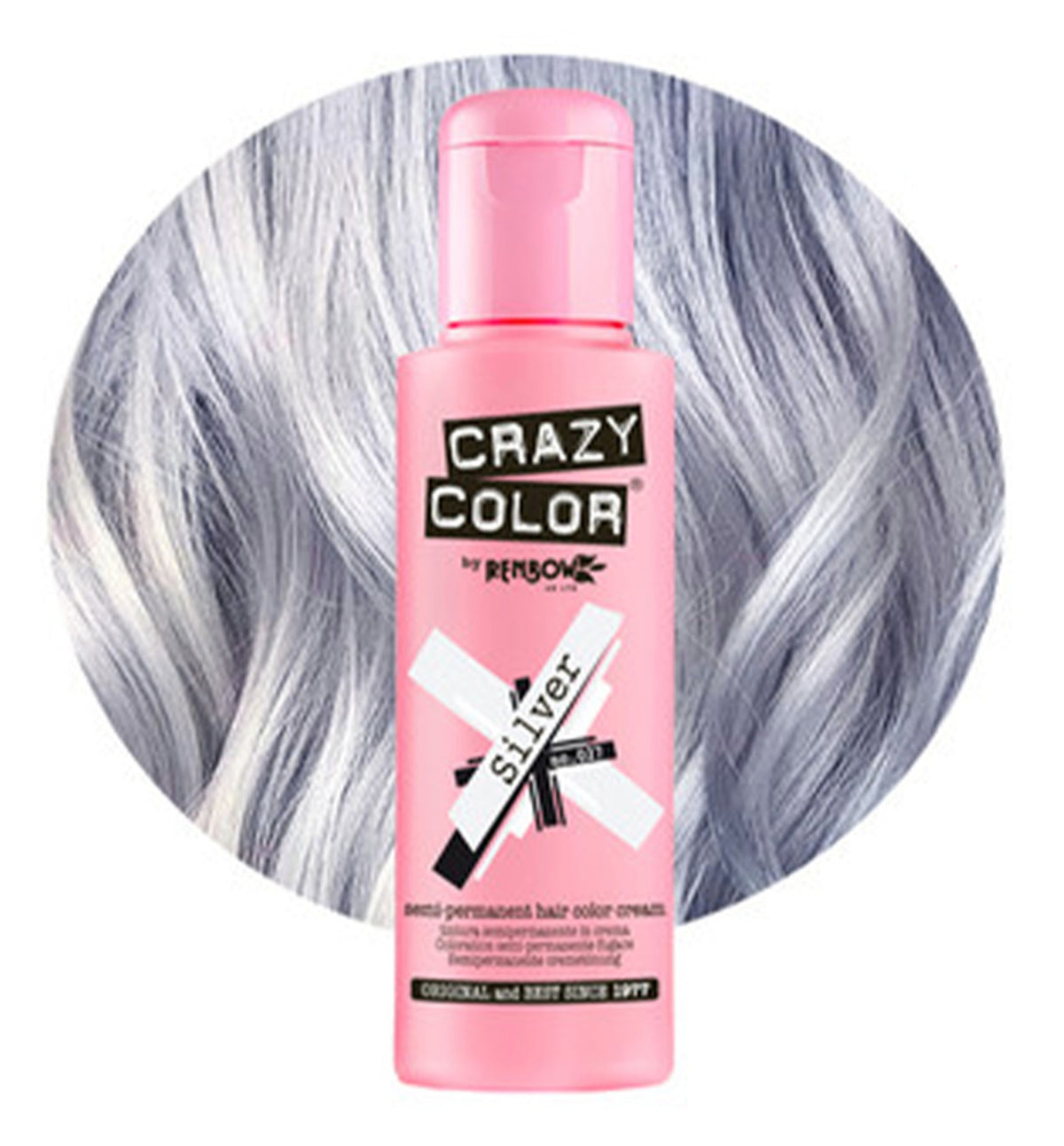 CRAZY COLOR SEMI PERMANENT HAIR DYE 100ml -All colours-Fast UK  Postage-!!!!!!!