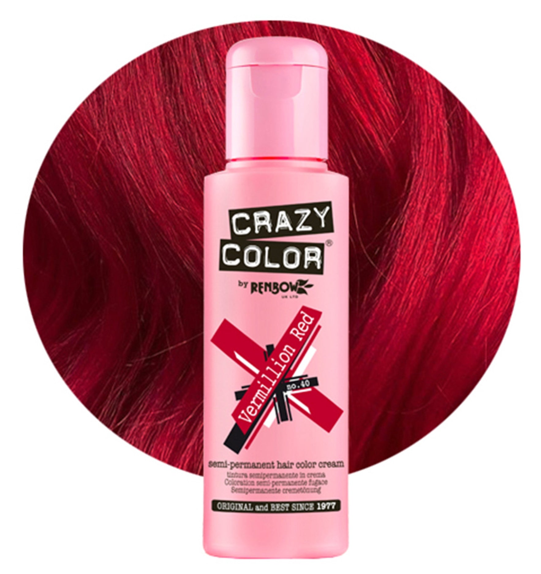 Crazy Color Semi Permanent Hair Colour Cream 100ml - beautyhair.co.ukHair Colour