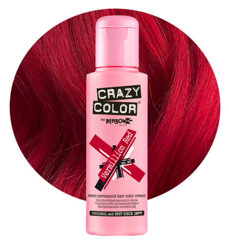 Crazy Color Semi Permanent Hair Colour Cream 100ml - beautyhair.co.ukHair Colour
