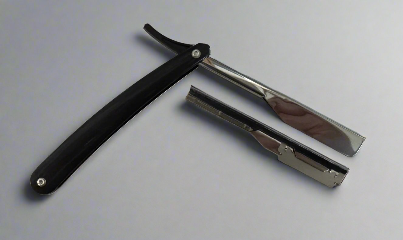 Cut Throat Razor Black