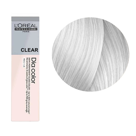 a white tube with a white hair color