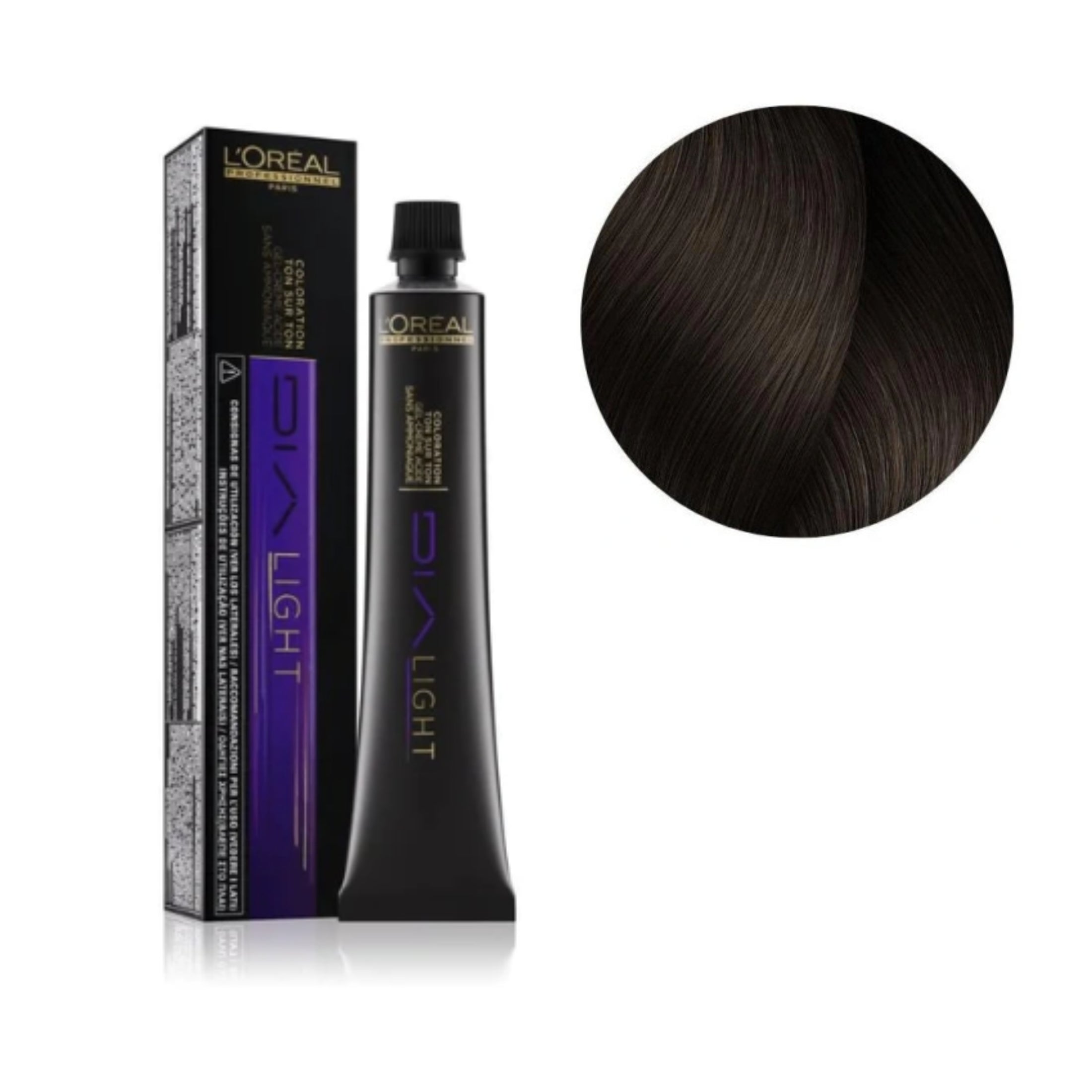LOreal Dia Light Demi Permanent Hair Colour 50ml - Ammonia-Free Salon ...