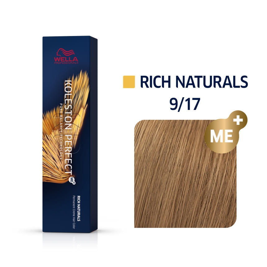 wella colour naturals 9/17 rich naturals