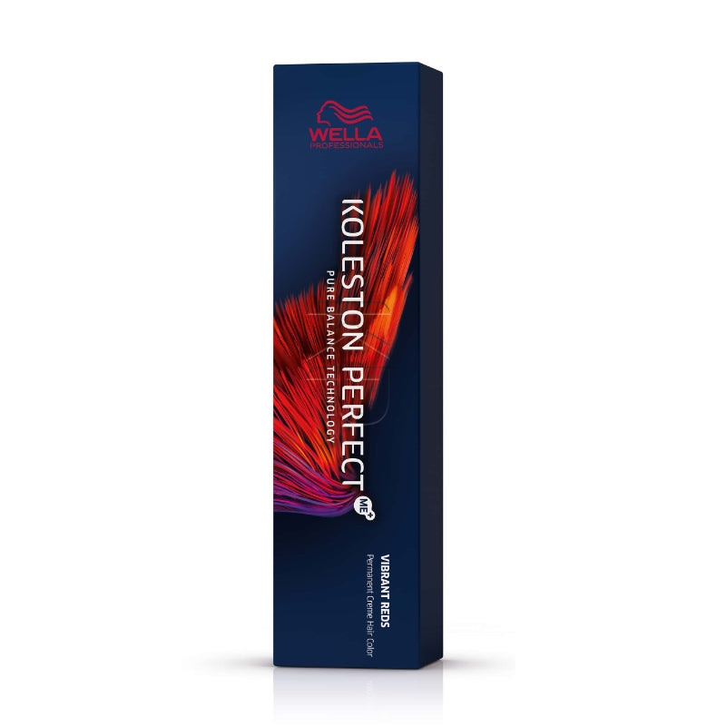 a box of wella hair color on a white background