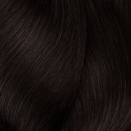 a close up of dark brown hair