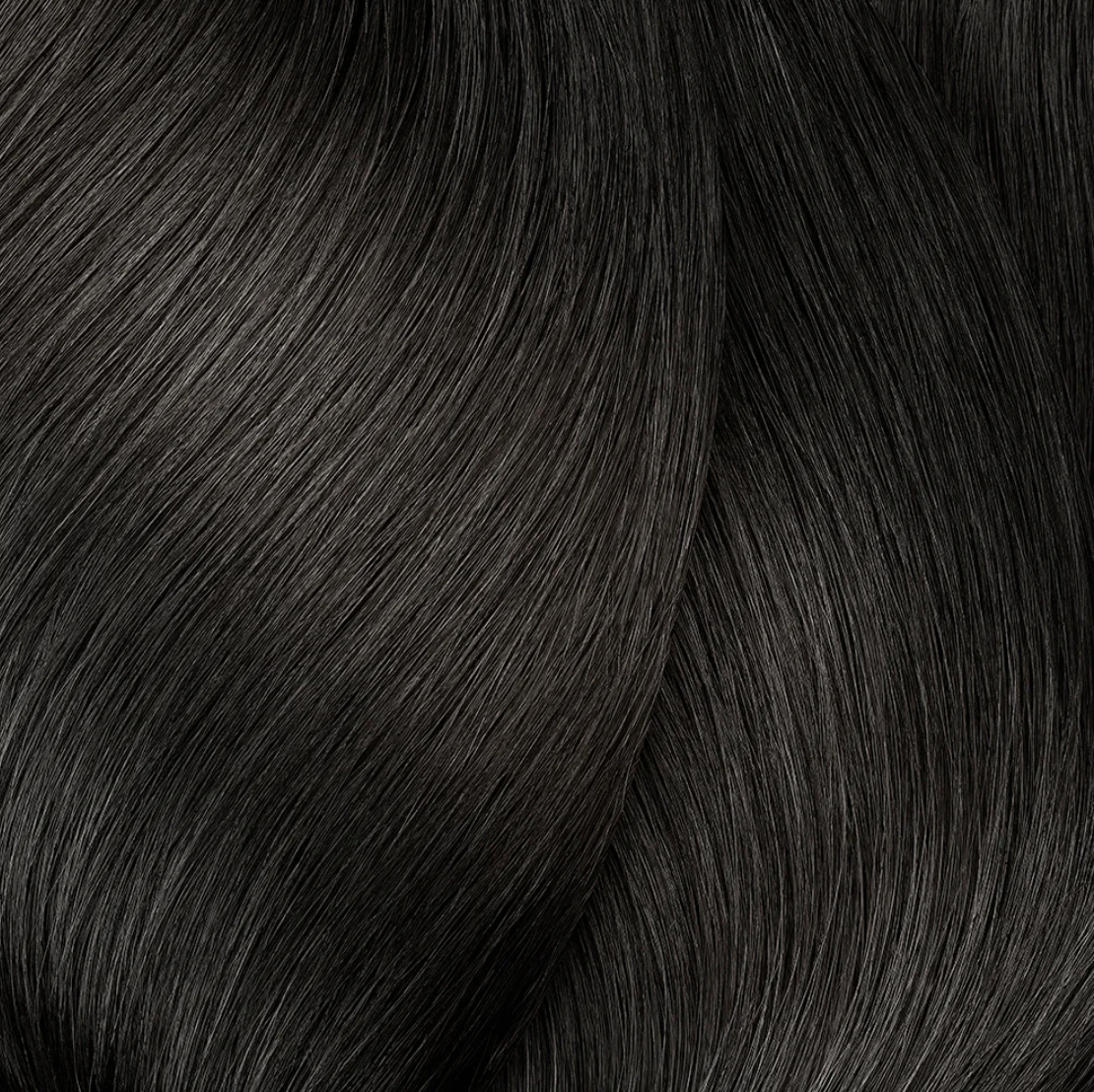 a close up of a black hair texture