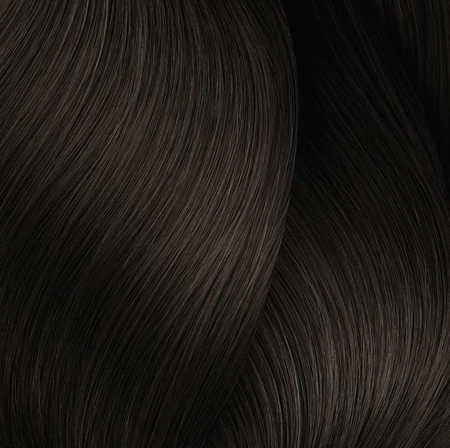 a close up of dark brown hair
