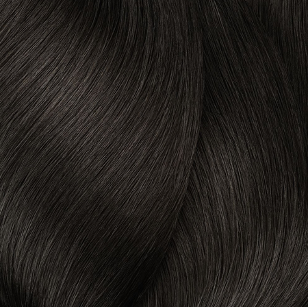 a close up of dark brown hair