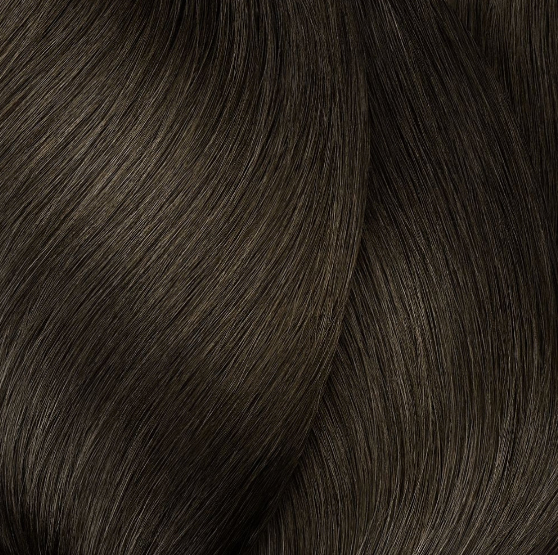 a close up of a dark brown hair