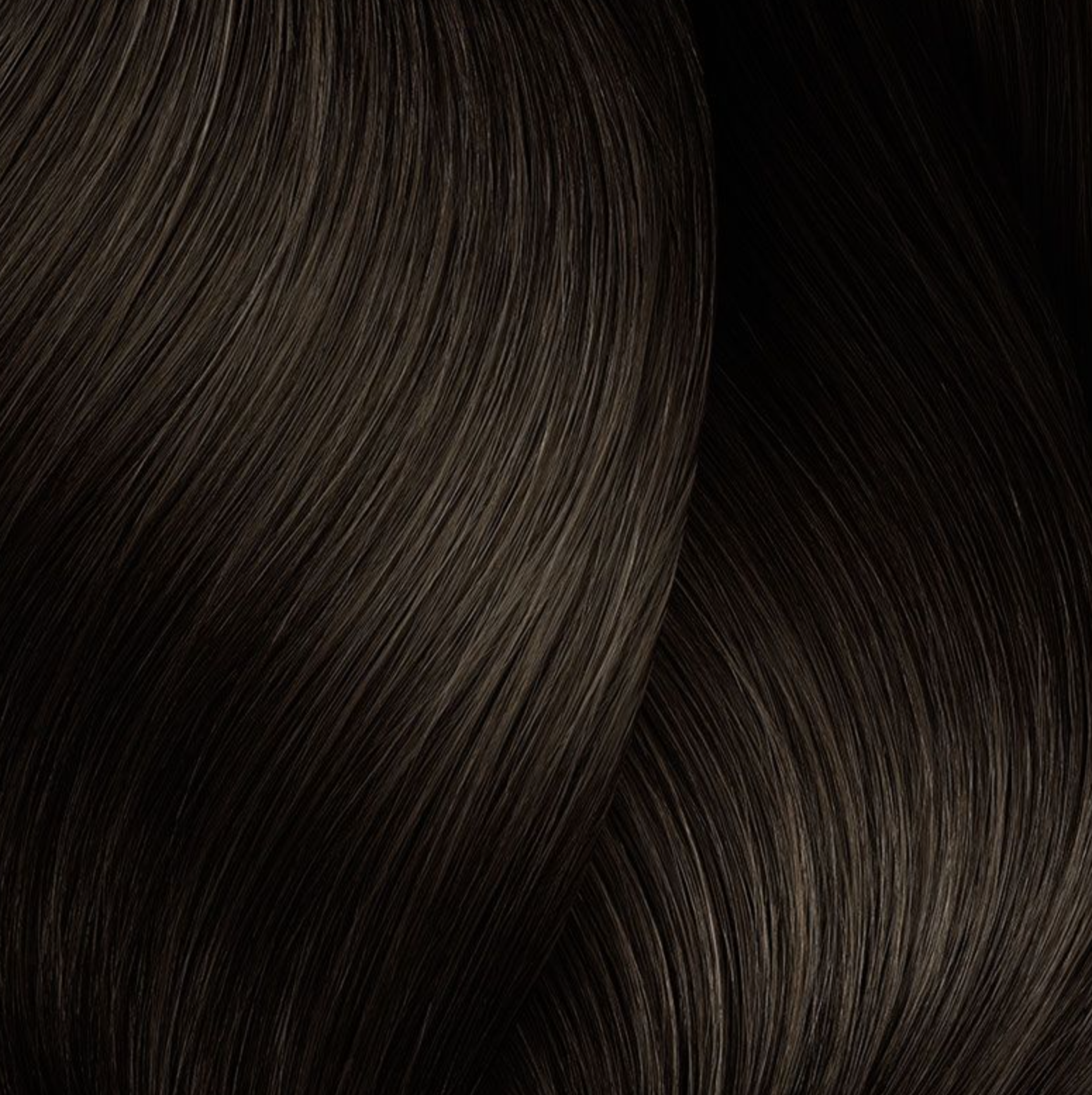 a close up of dark brown hair