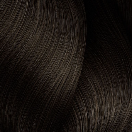 a close up of dark brown hair