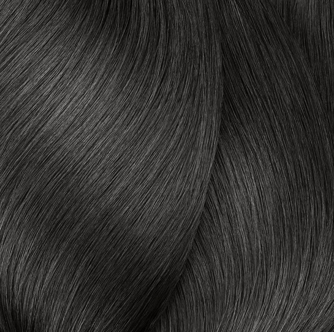 a close up of a black hair texture